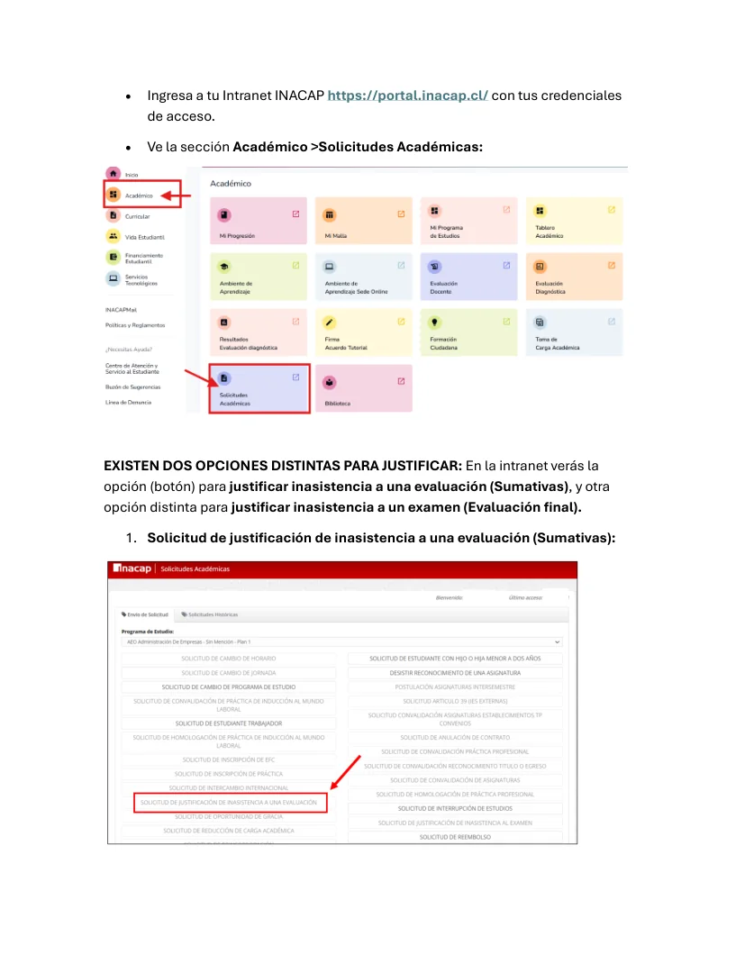 Página 1 de la guía